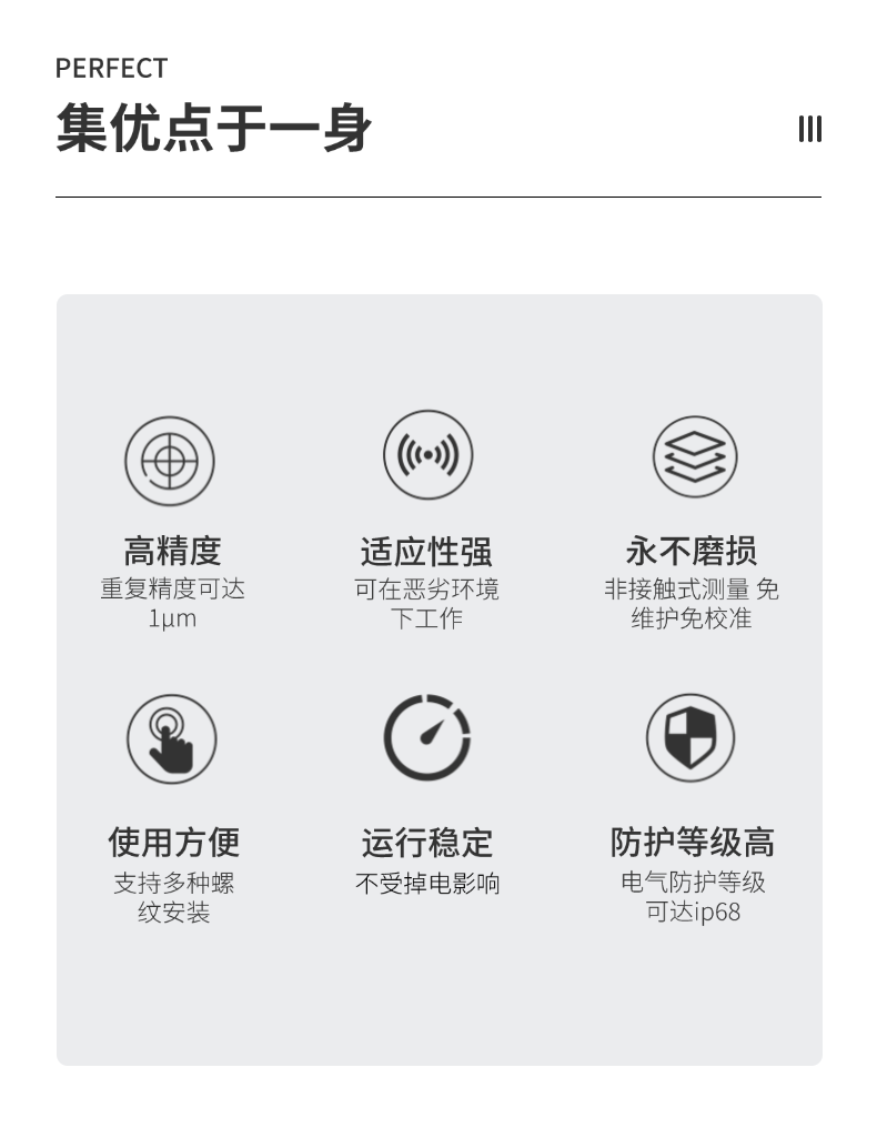 超長量程傳感器_長距離磁致伸縮絕對式位移測量系統(圖3)